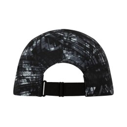 Sportowa Czapka z daszkiem BUFF® 5 PANEL GO CAP GLINE BLACK L/XL