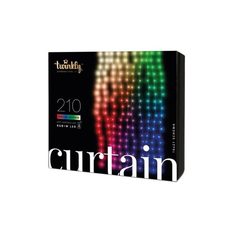Inteligentna Kurtyna LED Twinkly 210 RGB+W 2,1m Inteligentna Kurtyna LED Twinkly 210 RGB+W 2,1m