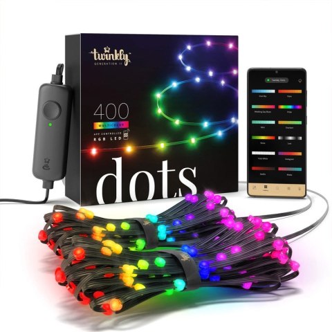 Inteligentne lampki Twinkly Dots 400 RGB 20 m Inteligentne lampki Twinkly Dots 400 RGB 20 m