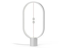 Lampa stołowa allocacoc Heng Balance Lamp Ellipse Plastic USB DH0040WT/HBLEUB (1,5m; Biały ciepły) Lampa stołowa allocacoc Heng Balance Lamp Ellipse Plastic USB DH0040WT/HBLEUB (1,5m; Biały ciepły)