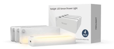Lampka do szuflady z czujnikiem ruchu Yeelight LED Sensor Drawer Light (4szt) Lampka do szuflady z czujnikiem ruchu Yeelight LED Sensor Drawer Light (4szt)