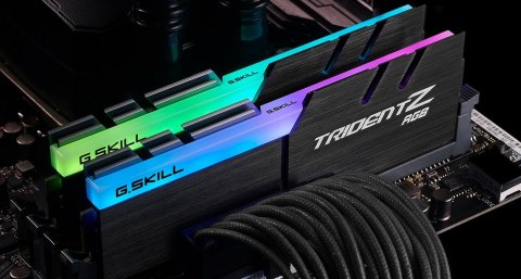 G.SKILL TRIDENTZ RGB DDR4 2X32GB 3200MHZ CL16 XMP2 F4-3200C16D-64GTZR G.SKILL TRIDENTZ RGB DDR4 2X32GB 3200MHZ CL16 XMP2 F4-3200C16D-64GTZR