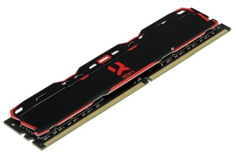GOODRAM DDR4 16GB PC4-25600 (3200MHz) 16-20-20 DUAL CHANNEL KIT IRDM X BLACK 1024x8 GOODRAM DDR4 16GB PC4-25600 (3200MHz) 16-20-20 DUAL CHANNEL KIT IRDM X BLACK 1024x8