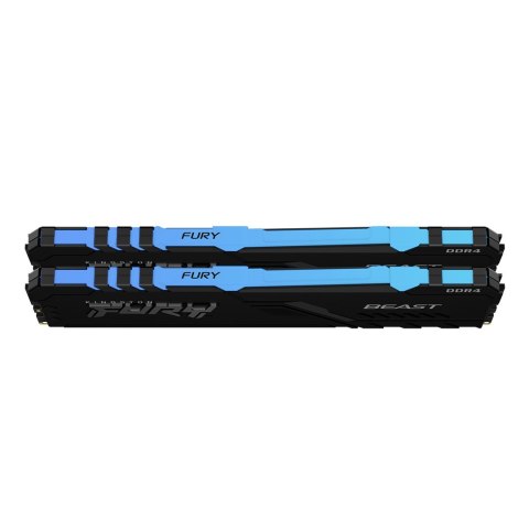 Kingston FURY DDR4 16GB (2x8GB) 3600MHz CL17 Beast Black RGB Kingston FURY DDR4 16GB (2x8GB) 3600MHz CL17 Beast Black RGB
