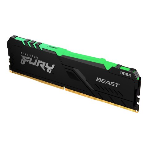Kingston FURY DDR4 16GB (2x8GB) 3600MHz CL17 Beast Black RGB Kingston FURY DDR4 16GB (2x8GB) 3600MHz CL17 Beast Black RGB