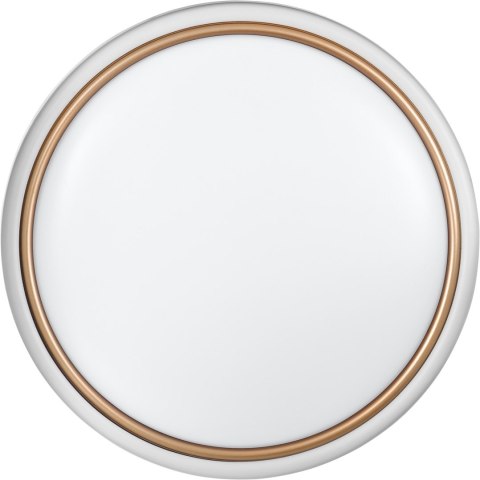 Nowoczesny plafon sufitowy LED Activejet VERDI W/G Biało - Złoty 23W Nowoczesny plafon sufitowy LED Activejet VERDI W/G Biało - Złoty 23W