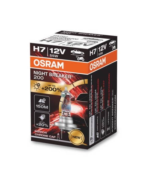 OSRAM NIGHT BREAKER 200 H7 OSRAM NIGHT BREAKER 200 H7