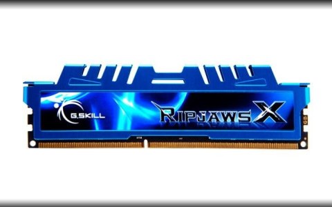 Zestaw pamięci G.SKILL RipjawsX F3-2400C11D-16GXM (DDR3 DIMM; 2 x 4 GB; 2400 MHz; CL11) Zestaw pamięci G.SKILL RipjawsX F3-2400C11D-16GXM (DDR3 DIMM; 2 x 4 GB; 2400 MHz; CL11)