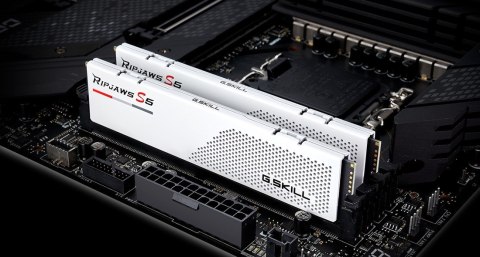 G.SKILL RIPJAWS S5 DDR5 2X16GB 6000MHZ CL30 XMP3 WHITE F5-6000J3040F16GX2-RS5W G.SKILL RIPJAWS S5 DDR5 2X16GB 6000MHZ CL30 XMP3 WHITE F5-6000J3040F16GX2-RS5W