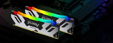 Kingston FURY DDR5 32GB (2x16GB) 6400MHz CL32 Renegade RGB Kingston FURY DDR5 32GB (2x16GB) 6400MHz CL32 Renegade RGB