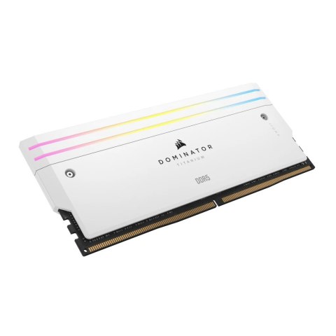 Pamięć DDR5 Corsair DOMINATOR TITANIUM RGB 48GB (2x24 GB) WHITE 7000 MT/s CL36 Intel XMP Pamięć DDR5 Corsair DOMINATOR TITANIUM RGB 48GB (2x24 GB) WHITE 7000 MT/s CL36 Intel XMP