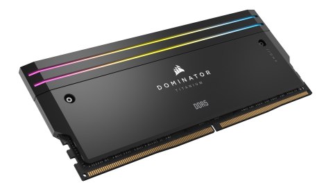 Pamięć DDR5 Corsair DOMINATOR TITANIUM RGB 64GB (2x32 GB) 6600 MT/s CL32 Intel XMP Pamięć DDR5 Corsair DOMINATOR TITANIUM RGB 64GB (2x32 GB) 6600 MT/s CL32 Intel XMP