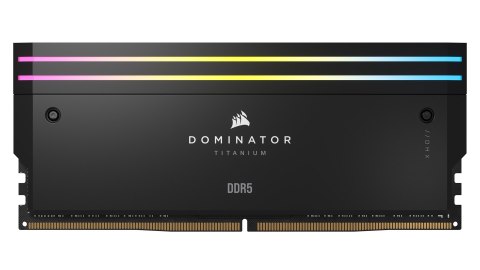 Pamięć DDR5 Corsair DOMINATOR TITANIUM RGB 64GB (2x32 GB) 6600 MT/s CL32 Intel XMP Pamięć DDR5 Corsair DOMINATOR TITANIUM RGB 64GB (2x32 GB) 6600 MT/s CL32 Intel XMP