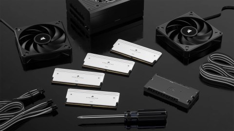 Pamięć DDR5 Corsair DOMINATOR TITANIUM RGB 64GB (2x32 GB) WHITE 6600 MT/s CL32 Intel XMP Pamięć DDR5 Corsair DOMINATOR TITANIUM RGB 64GB (2x32 GB) WHITE 6600 MT/s CL32 Intel XMP