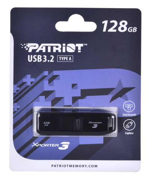 PARTIOT FLASHDRIVE Xporter 3 128GB Type A USB3.2 PARTIOT FLASHDRIVE Xporter 3 128GB Type A USB3.2