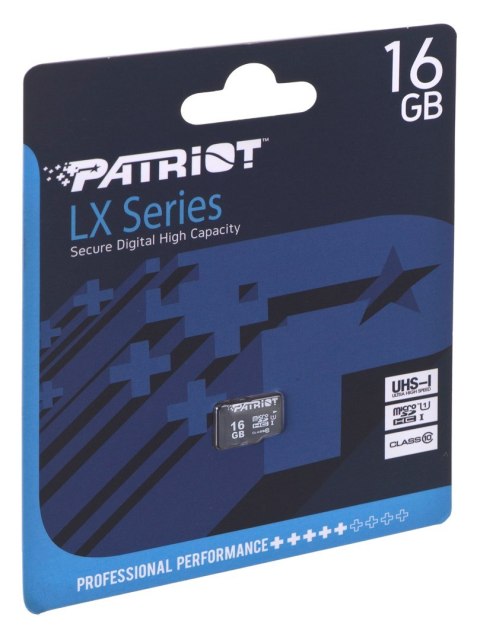 Patriot 16GB LX Series UHS-I microSDHC Patriot 16GB LX Series UHS-I microSDHC