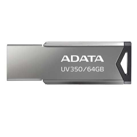 Pendrive ADATA UV350 AUV350-64G-RBK (64GB; USB 3.1; kolor srebrny) Pendrive ADATA UV350 AUV350-64G-RBK (64GB; USB 3.1; kolor srebrny)