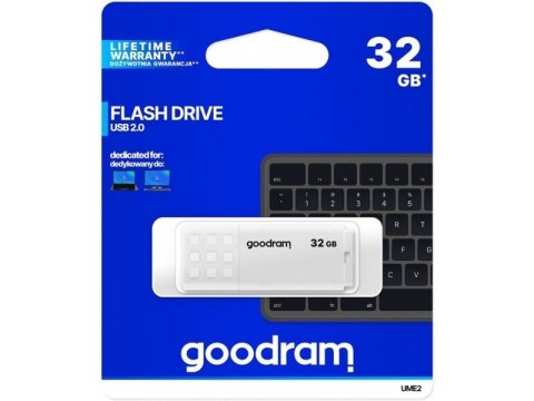 Pendrive GoodRam UME2 UME2-0320W0R11 (32GB; USB 2.0; kolor biały) Pendrive GoodRam UME2 UME2-0320W0R11 (32GB; USB 2.0; kolor biały)