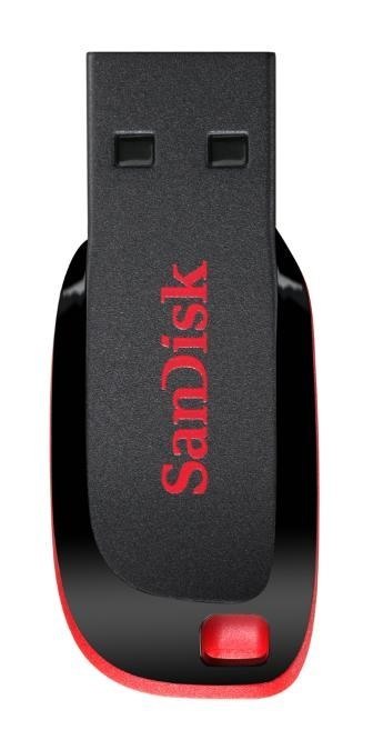 Pendrive SanDisk Cruzer Blade SDCZ50-128G-B35 (128GB; USB 2.0; kolor czarny) Pendrive SanDisk Cruzer Blade SDCZ50-128G-B35 (128GB; USB 2.0; kolor czarny)