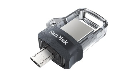 Pendrive SanDisk SDDD3-256G-G46 (256GB; microUSB, USB 3.0; kolor szary) Pendrive SanDisk SDDD3-256G-G46 (256GB; microUSB, USB 3.0; kolor szary)