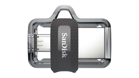 Pendrive SanDisk SDDD3-256G-G46 (256GB; microUSB, USB 3.0; kolor szary) Pendrive SanDisk SDDD3-256G-G46 (256GB; microUSB, USB 3.0; kolor szary)