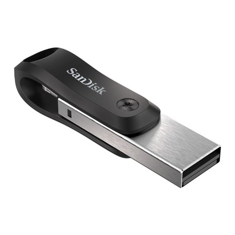 Pendrive SanDisk iXpand GO SDIX60N-256G-GN6NE (256GB; Lightning, USB 3.0; kolor srebrny) Pendrive SanDisk iXpand GO SDIX60N-256G-GN6NE (256GB; Lightning, USB 3.0; kolor srebrny)