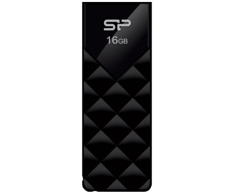 Pendrive Silicon Power Ultima U03 16GB USB 2.0 kolor czarny (SP016GBUF2U03V1K) Pendrive Silicon Power Ultima U03 16GB USB 2.0 kolor czarny (SP016GBUF2U03V1K)
