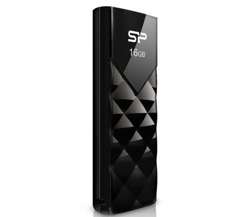 Pendrive Silicon Power Ultima U03 16GB USB 2.0 kolor czarny (SP016GBUF2U03V1K) Pendrive Silicon Power Ultima U03 16GB USB 2.0 kolor czarny (SP016GBUF2U03V1K)