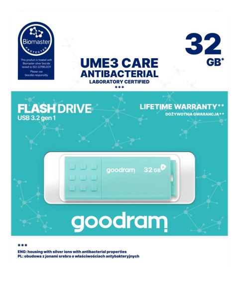 USB 3.0 GOODRAM 32GB UME3 CARE USB 3.0 GOODRAM 32GB UME3 CARE