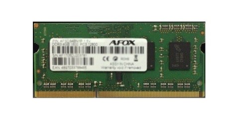 AFOX SO-DIMM DDR4 16G 2400MHZ MICRON CHIP AFSD416ES1P AFOX SO-DIMM DDR4 16G 2400MHZ MICRON CHIP AFSD416ES1P