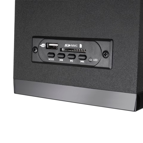AUDIOCORE ZESTAW GŁOŚNIKÓW BLUETOOTH 2.1 RADIO FM, WEJŚCIE KART SD/MMC, AUX, USB AC790 AUDIOCORE ZESTAW GŁOŚNIKÓW BLUETOOTH 2.1 RADIO FM, WEJŚCIE KART SD/MMC, AUX, USB AC790