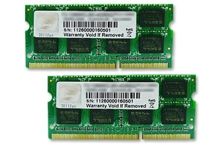 G.SKILL SO-DIMM DDR3 8GB 1600MHZ 1,5V F3-1600C11S-8GSQ G.SKILL SO-DIMM DDR3 8GB 1600MHZ 1,5V F3-1600C11S-8GSQ