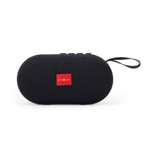 GEMBIRD MOBILNY GŁOŚNIK BLUETOOTH Z WBUDOWANYM MIKROFONEM 3W, MICRO SD, USB, CZARNY GEMBIRD MOBILNY GŁOŚNIK BLUETOOTH Z WBUDOWANYM MIKROFONEM 3W, MICRO SD, USB, CZARNY
