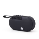 GEMBIRD MOBILNY GŁOŚNIK BLUETOOTH Z WBUDOWANYM MIKROFONEM 3W, MICRO SD, USB, CZARNY