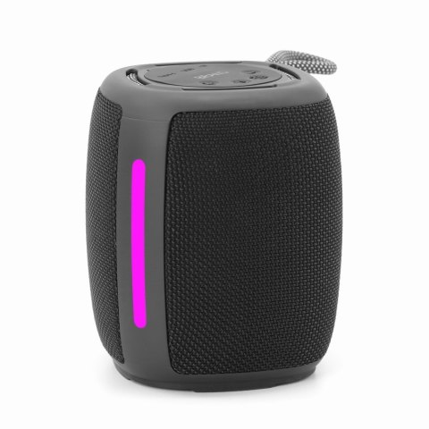 GEMBIRD PRZENOŚNY GŁOŚNIK BLUETOOTH LED SPK-BT-LED-03-BK RMS 2X 5W, WBUDOWANY MIKROFON, KOLOR CZARNY, USB, AUX, MICROSD GEMBIRD PRZENOŚNY GŁOŚNIK BLUETOOTH LED SPK-BT-LED-03-BK RMS 2X 5W, WBUDOWANY MIKROFON, KOLOR CZARNY, USB, AUX, MICROSD