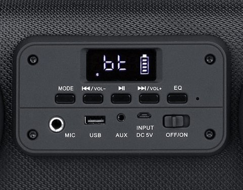 Głośnik przenośny X-770 REAL-EL Black Głośnik przenośny X-770 REAL-EL Black