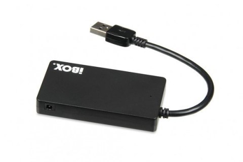 Hub IBOX USB 3.0 CZARNY 4-PORTY, SLIM IUH3F56 (4x USB 3.0; kolor czarny) Hub IBOX USB 3.0 CZARNY 4-PORTY, SLIM IUH3F56 (4x USB 3.0; kolor czarny)