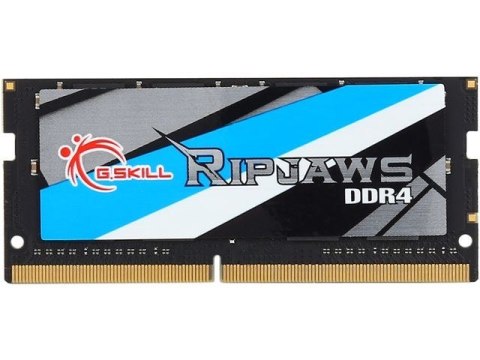 Pamięć G.SKILL Ripjaws F4-2400C16S-16GRS (DDR4 SO-DIMM; 1 x 16 GB; 2400 MHz; CL16) Pamięć G.SKILL Ripjaws F4-2400C16S-16GRS (DDR4 SO-DIMM; 1 x 16 GB; 2400 MHz; CL16)