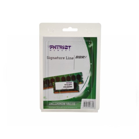 Patriot SIGNATURE DDR3 SO-DIMM 4GB 1600MHz (1x4GB) PSD34G16002S Patriot SIGNATURE DDR3 SO-DIMM 4GB 1600MHz (1x4GB) PSD34G16002S
