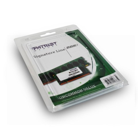 Patriot SIGNATURE DDR3 SO-DIMM 4GB 1600MHz (1x4GB) PSD34G16002S Patriot SIGNATURE DDR3 SO-DIMM 4GB 1600MHz (1x4GB) PSD34G16002S