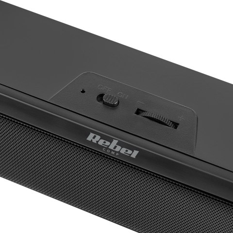REBEL COMP GŁOŚNIK KOMPUTEROWY SOUNDBAR 2X3W USB REBEL COMP GŁOŚNIK KOMPUTEROWY SOUNDBAR 2X3W USB