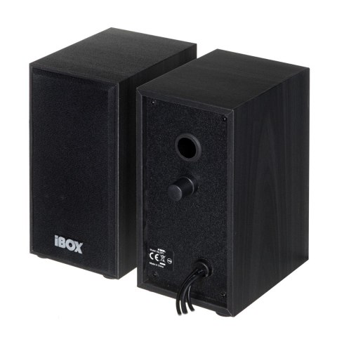 Zestaw głośników IBOX IGLSP1B (2.0; ciemne drewno) Zestaw głośników IBOX IGLSP1B (2.0; ciemne drewno)
