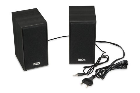 Zestaw głośników IBOX IGLSP1B (2.0; ciemne drewno) Zestaw głośników IBOX IGLSP1B (2.0; ciemne drewno)