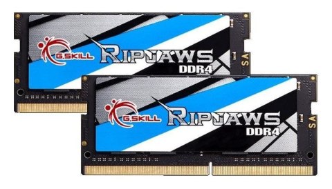 Zestaw pamięci G.SKILL Ripjaws F4-2400C16D-32GRS (DDR4 SO-DIMM; 2 x 16 GB; 2400 MHz; CL16) Zestaw pamięci G.SKILL Ripjaws F4-2400C16D-32GRS (DDR4 SO-DIMM; 2 x 16 GB; 2400 MHz; CL16)