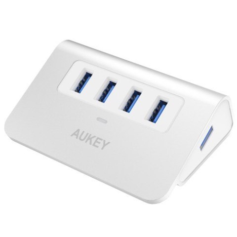 AUKEY CB-H5 HUB USB-C SLIM ALUMINIUM 4XUSB 3.0 AUKEY CB-H5 HUB USB-C SLIM ALUMINIUM 4XUSB 3.0