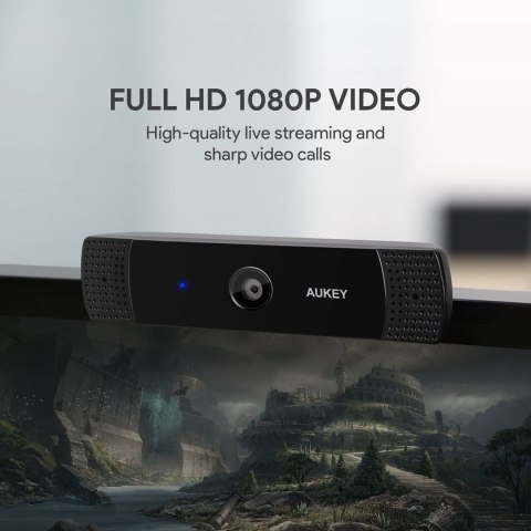 AUKEY PC-LM1E KAMERA INTERNETOWA FULL HD 1920X1080 AUKEY PC-LM1E KAMERA INTERNETOWA FULL HD 1920X1080