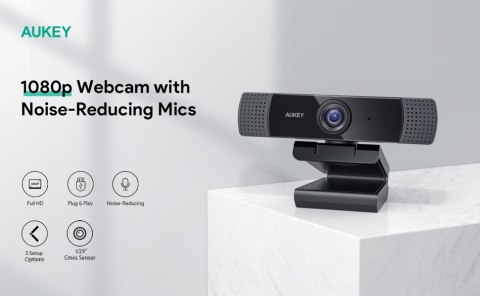 AUKEY PC-LM1E KAMERA INTERNETOWA FULL HD 1920X1080 AUKEY PC-LM1E KAMERA INTERNETOWA FULL HD 1920X1080
