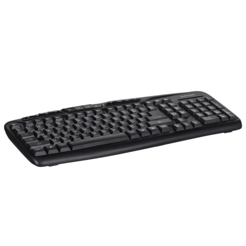 Activejet K-3113 Klawiatura przewodowa membranowa (USB 2.0; (US); kolor czarny) 432 x 174 x 24 mm Activejet K-3113 Klawiatura przewodowa membranowa (USB 2.0; (US); kolor czarny) 432 x 174 x 24 mm