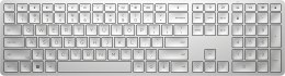 Klawiatura HP 970 Programmable Wireless Keyboard bezprzewodowa srebrna 3Z729AA