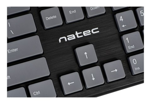 NATEC KLAWIATURA DISCUS 2 US SLIM CZARNA NKL-1829 NATEC KLAWIATURA DISCUS 2 US SLIM CZARNA NKL-1829